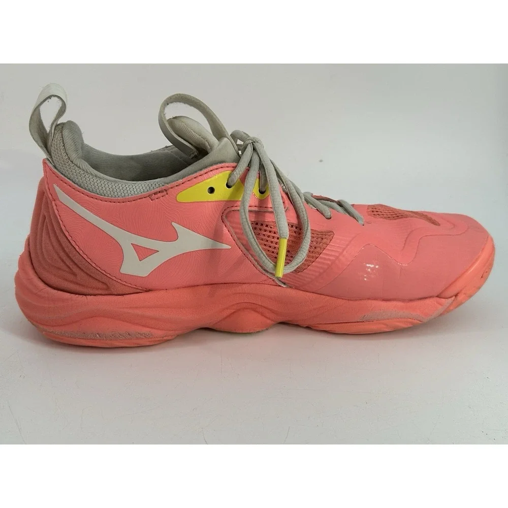Mizuno Wave Momentum 3 Volleyball Shoes Rosebud Pink V1GA231206 Unisex Size 8.5